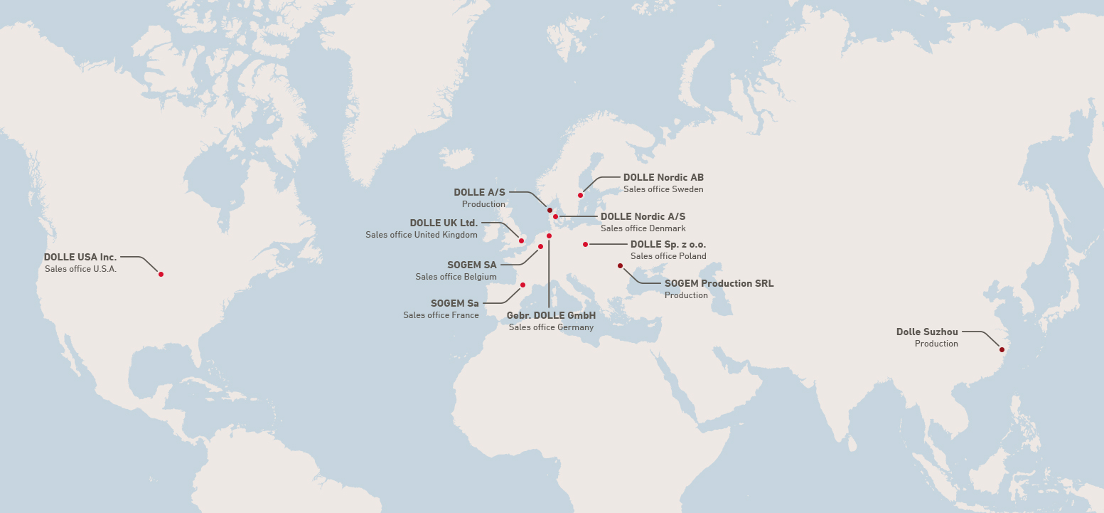 SOGEM & DOLLE group map