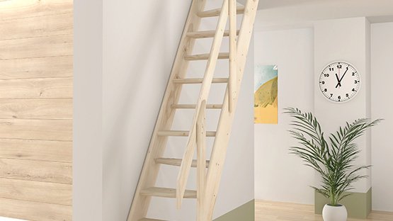mezzanine ladder cottage