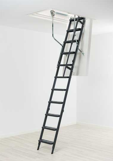 Loft ladder steel