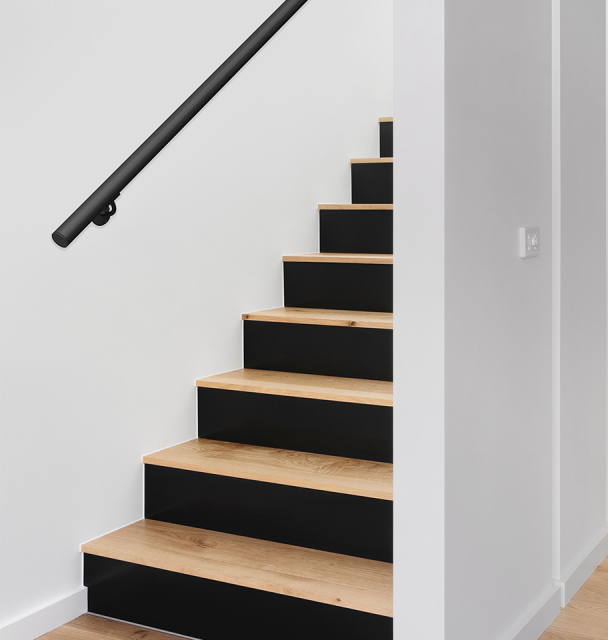 Embouts pour main courante CLEAN Black