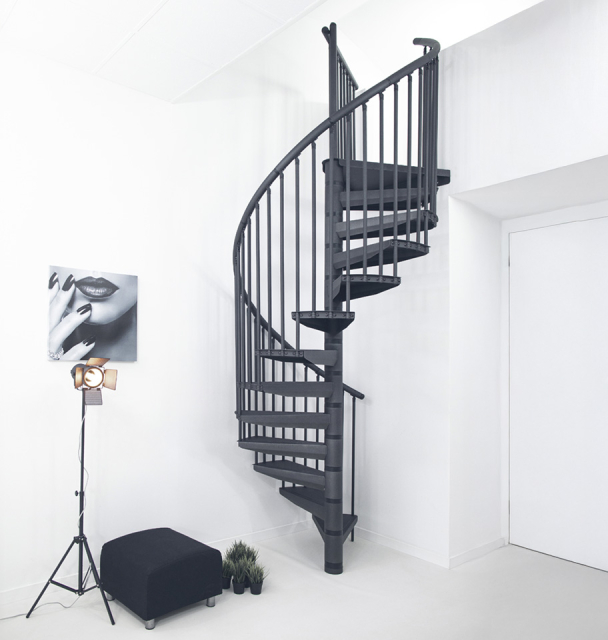 Escalier DELTA Grey metallic