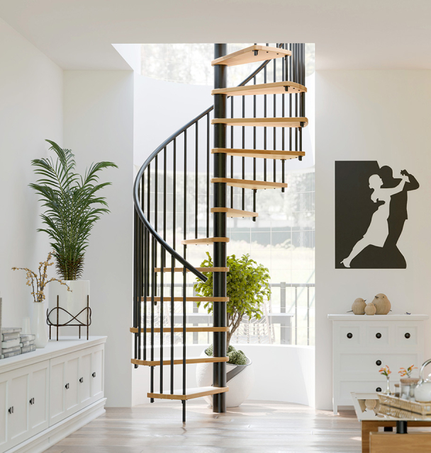 Escalier KAPPA Black, RAL 9005