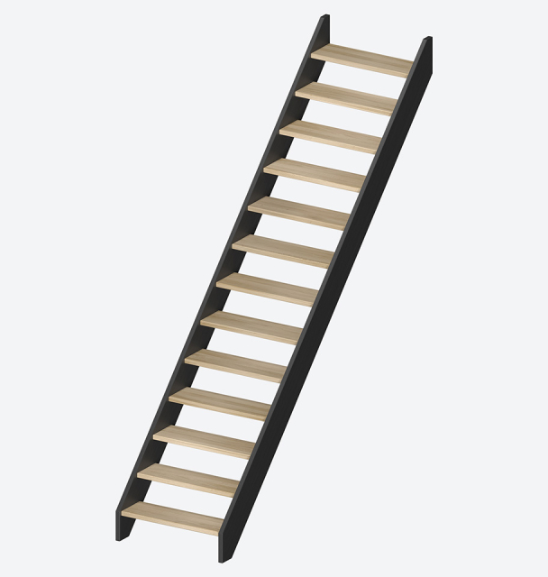 Escalier LIVERPOOL Black, RAL 9005