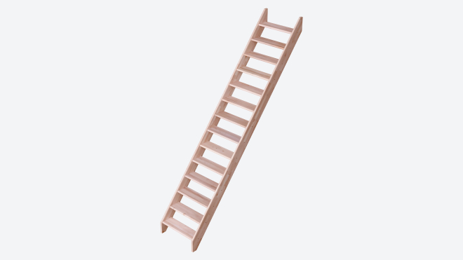 Escalier COTTAGE MEDIUM en hêtre 