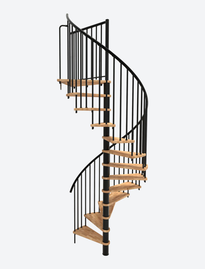 Escalier KAPPA Black, RAL 9005