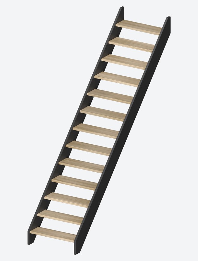Escalier LIVERPOOL Black, RAL 9005