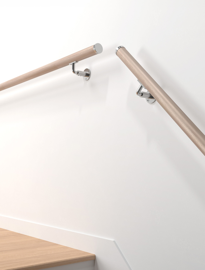 Main courante hêtre R14 & R34 | Supports NEW RONDO 