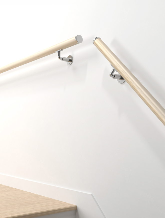 Main courante sapin R16 & R36 | Supports NEW RONDO 