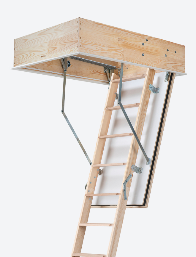 Escalier escamotable REI 45 - Sur mesure 