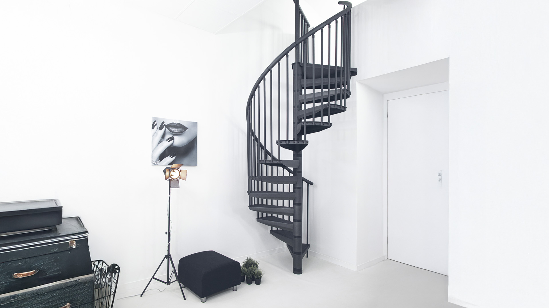 Escalier DELTA Grey metallic
