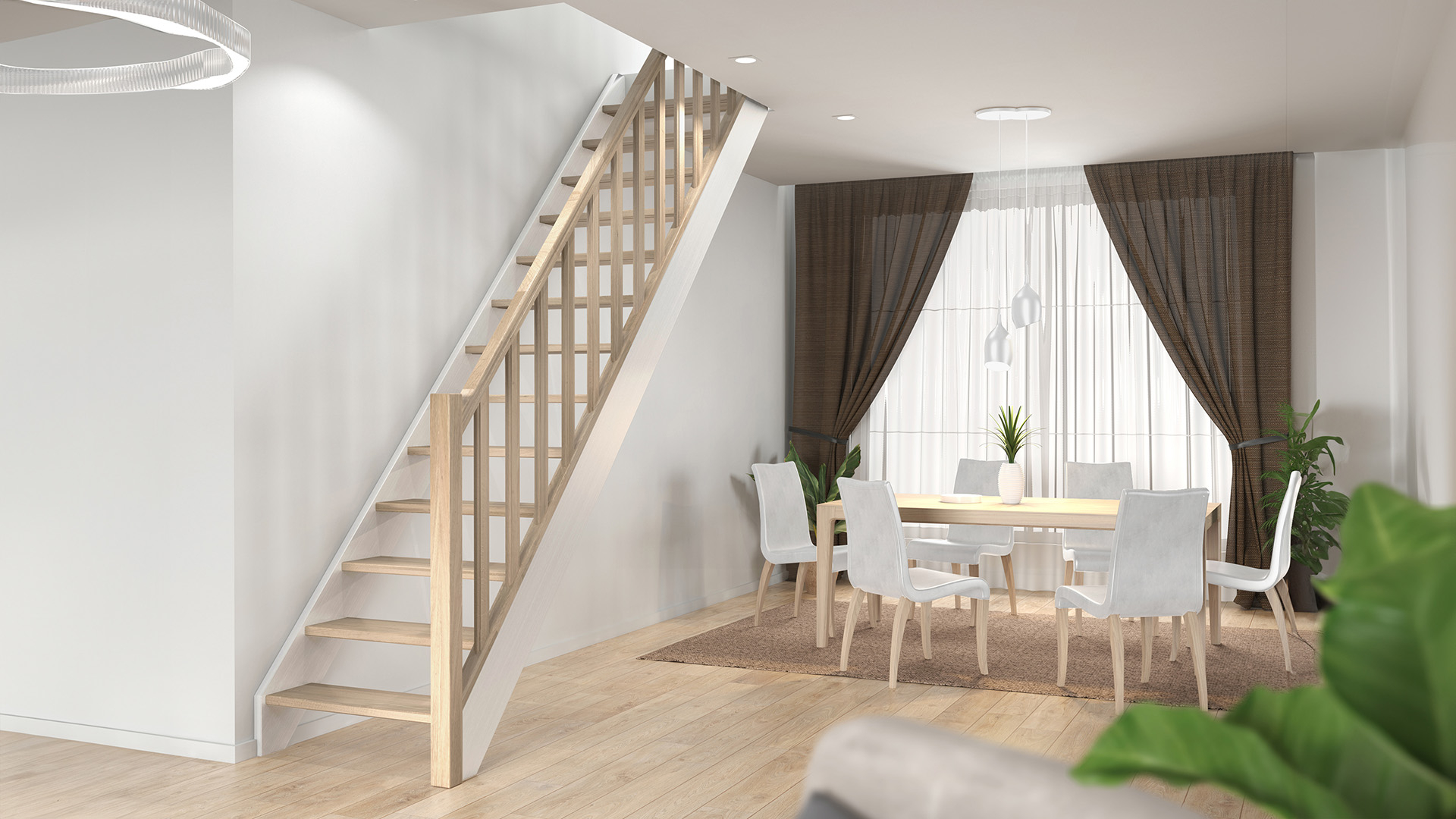 Escalier HELSINKI White