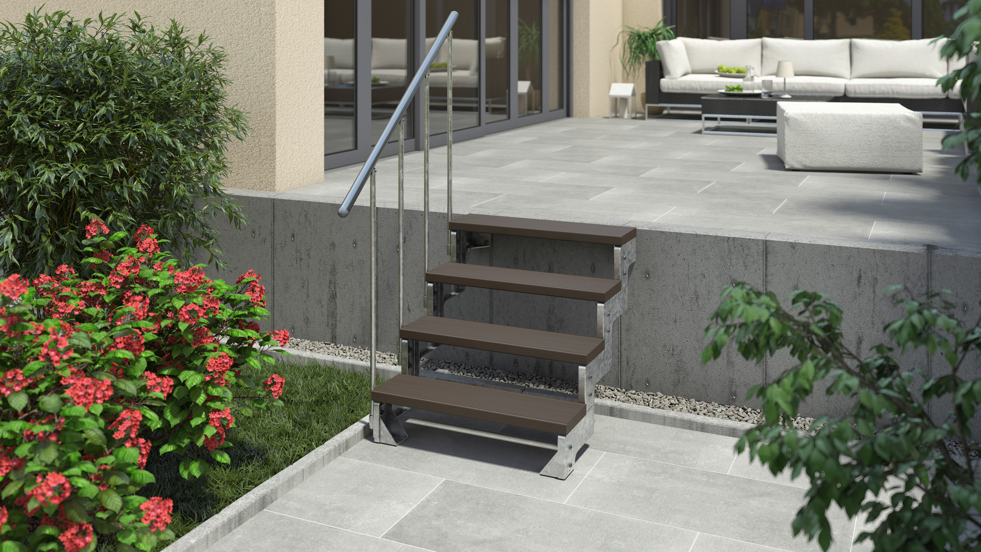 Escalier extérieur GARDENTOP Trimax®