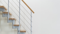 Extra staircase railing STYLE 6 White RAL 9016