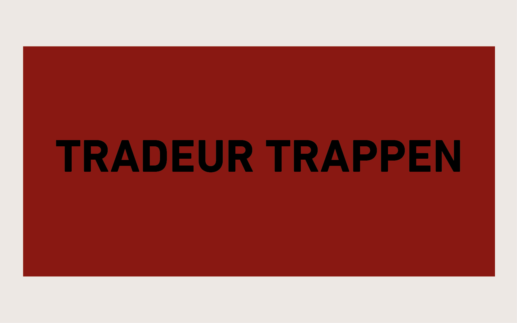 Logo Tradeur trappen