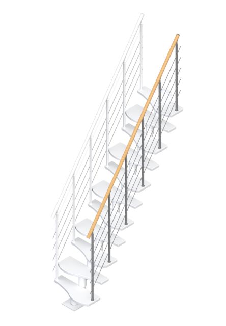 Rampe d’escalier SHAPE 6