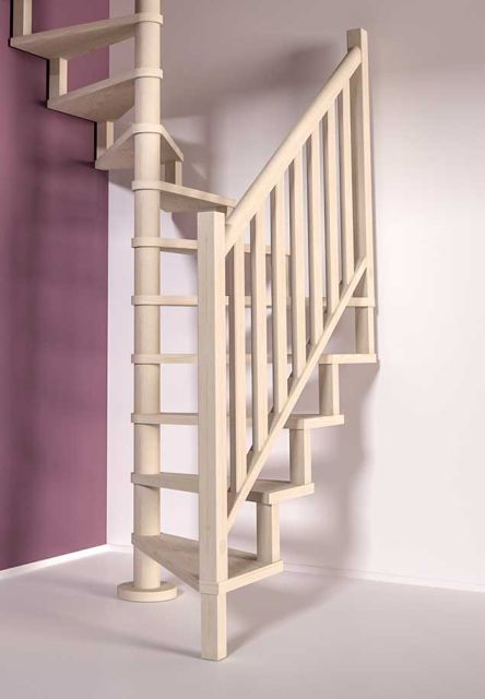 Une rampe d’escalier SQUARE WOOD